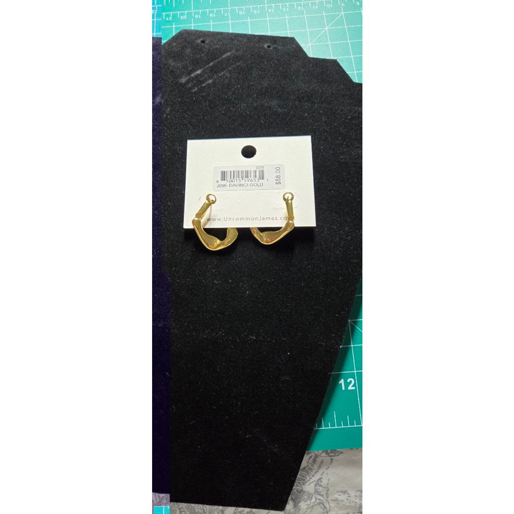 New uncommonjames earrings gold tone - Picture 5 of 11